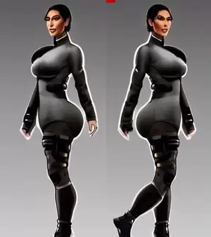 angelina jolie huge tits hentai - a full body digital painting of kim kardashian in a | Stable Diffusion |  OpenArt