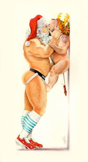 Gay Christmas Porn Cartoons - Bears, Chubs, Cigars, Pipes & Jocks. Chinese CartoonGay ChristmasFather ...