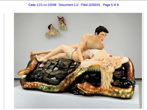 Jeff Koons Porn - Jeff Koons Stole Porn Star's Pedestal For Pinnacle Work: Lawsuit | New York  City, NY Patch