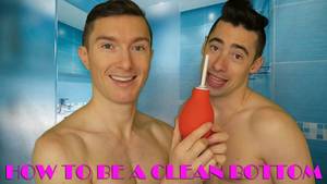 anal sex clean up - 