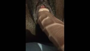 black fat and wet - White Dildo in my Fat Black Wet Pussy - Pornhub.com