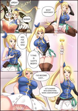 Anime Porn Lucy - Lucy gets swapped with Taurus (Fairy Tail) [TSFSingularity] - 1 . Lucy gets  swapped with Taurus - Chapter 1 (Fairy Tail) [TSFSingularity] - AllPornComic