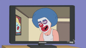 Family Guy Porn Tumblr - Family Guy Gifs on Tumblr: clown porn.