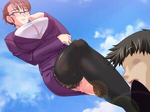 busty anime hentai femdom - busty hentai femdom strapon mistress ballbusting