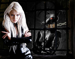 femdom rubber puppy - A_Girl_and_Her_Dog_by_1Dyslexia1