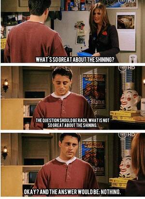 Alyson Hannigan Porn Captions - The Shining | Friends tv, Movie tv, The shining
