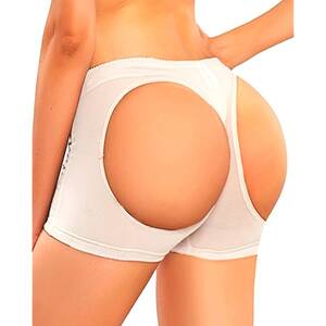 Cut Off Shorts Panties Porn - Women Butt Lifter Body Shaper Tummy Control Panties Enhancer Underwear  Girdle Booty Lace Shapewear Boy Shorts Seamless (Beige without lace, S) at  Amazon Women's Clothing store