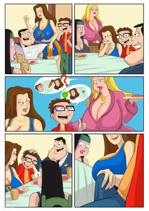 American Dad Hayley Porn Cheerleader - The Tales Of An American Son (American Dad!) - Western Porn Comics Western  Adult Comix