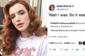 Bella Thorne Fucking Porn - Bella Thorne Speaks Out About Director Sexualizing Her at Age 10, Saying  She Was 'Flirting With Him' | Complex