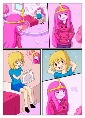 Finn Princess Bubblegum Porn - Adult Time Mini â€“ Goddess Bubblegum calming with Finn â€“ Adventure Time Porn