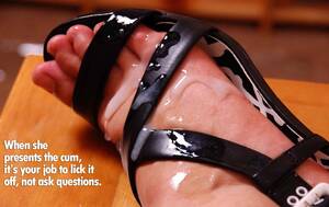 cum on toes femdom captions - Cum on feet with captions | MOTHERLESS.COM â„¢