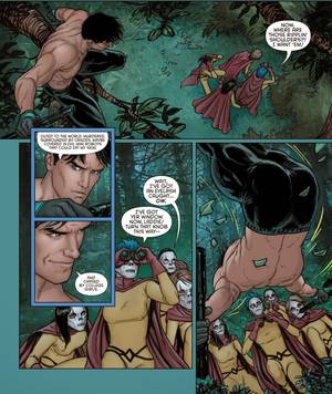 Dick Grayson Porn - In Grayson #4, we get actually in-story fangirls in the form of students  from St. Hadrian's Finishing School for Girls who mount a Man-ty Raid and  chase ...