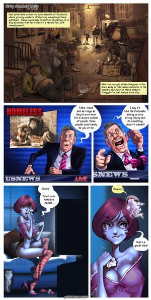 Art Of Jaguar Comics Porn Grandma - Dirty Homeless Needs -Art of Jaguar - Porn Cartoon Comics
