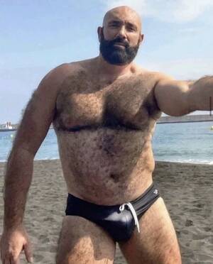 beach hairy naked - Pinterest