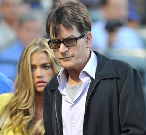 Charlie Sheen Denise Richards Porn - Every night before the families of Charlie Sheen's lawyers eat their usual  casual dinner of filet mignon, caviar and truffles dipped in liquid gold  they bow ...