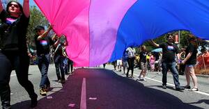 forced bi group sex - Bisexuals less likely than gay men, lesbians to be 'out' to people in their  lives | Pew Research Center