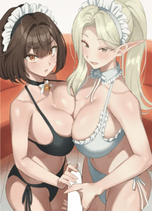 cartoon hentai handjob - Maids giving a handjob free hentai porno, xxx comics, rule34 nude art at  HentaiLib.net