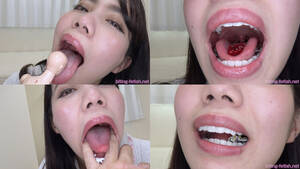 Asian Mouth Fetish Porn - XCREAM: [Mouth Fetish] Mayu Minami's maniac mouth observation and mouth  fetish play! [Marunomi]