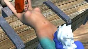 3d Mermaid Porn - 3D mermaid Ariel tentacle fuck - Porn300.com