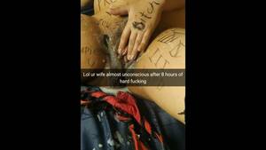 gang cum dripping pussy - My Wife after Gangbang with Dripping Cum Pussy get Pregnant for sure  [cuckold. Snapchat] - Pornhub.com