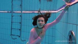 Leotard Babes Porn - Leggy girl goes swimming in her leotard - Sex video on Tube Wolf