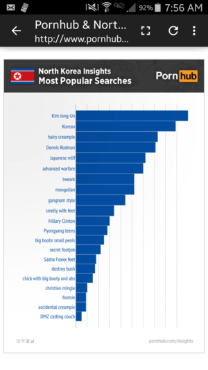 North Korean Porn Korea - North Korean porn search results : r/funnycharts