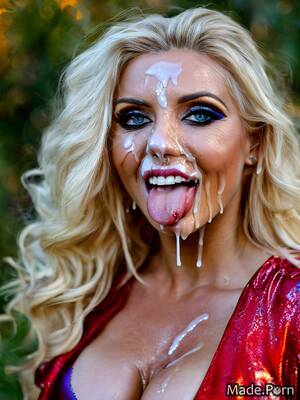 glamour facial amateur - Picture of amateur belarusian looking at viewer made ahegao close up facial  AI porn