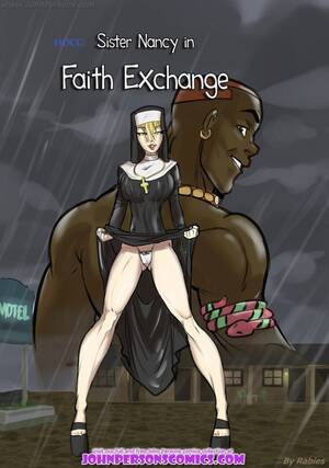 John Persons Nun Porn - Slender nun and black guy in john persons sex comics