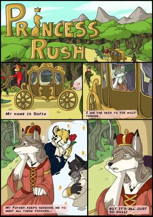 Feral Dragon Porn - Princess Rush [Page 1] by RamTheDragon