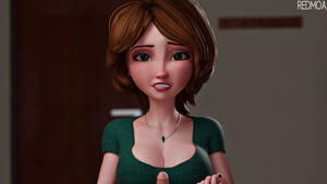 Aunt Cass Porn - Caught by Aunt Cass at watching porn - Big Hero 6 - SFM Compile