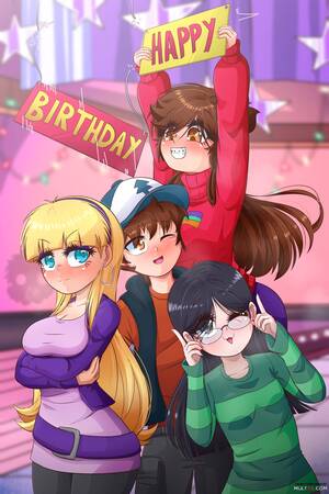 Birthday Cartoon Porn - Birthday Pines porn comic - the best cartoon porn comics, Rule 34 | MULT34