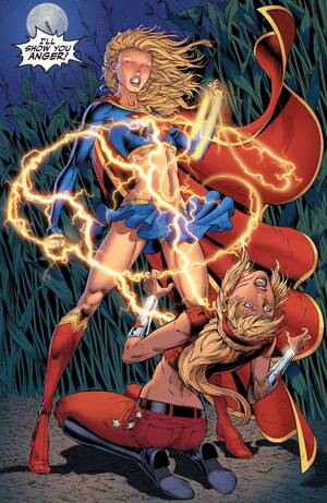 Dc Comics Supergirl Porn - Comic Excerpt] Supergirl vs Wonder Girl (Supergirl #2) : r/DCcomics