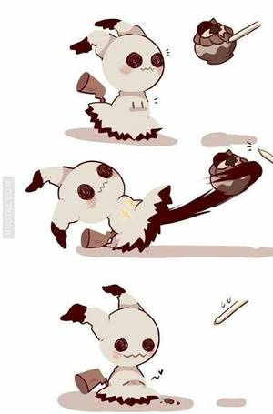 Mimikyu Cute Art Porn - pokemon sun and moon- Mimikyu