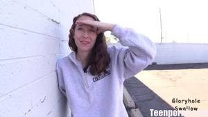 glory hole swallow - GloryholeSwallow Erika First Visit SD