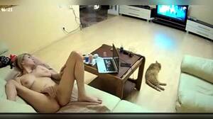 home masturbating - Spying my desperate horny sister masturbating on bed while she home alone |  AREA51.PORN