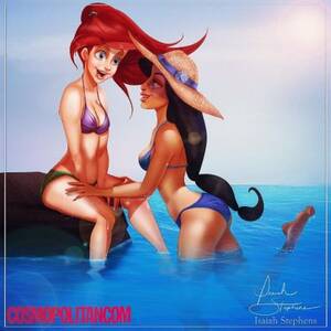 Disney Princess Jasmine Lesbian Porn - Gay pride: 12 Disney princesses who fell in love with each other | Metro  News