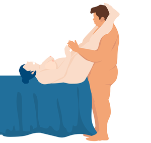 How Do Two Fat People Have Sex - 7 Best Sex Positions For Overweight People - My Sex Toy Guide