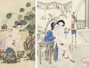 Ancient Chinese Sexart - Ancient Chinese Erotic Art - XXGASM