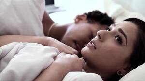 cute brunette interracial sex action - Cute brunette says YES after sensual fuck with BBC - Free Interracial Porn