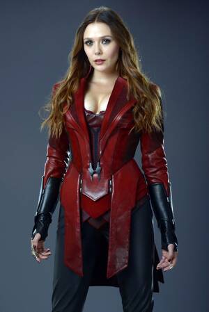 Elizabeth Olsen Fucked Porn - NEW Elizabeth Olsen as Scarlet Witch in promotional photo from Avengers Age  Of Ultron : r/marvelstudios