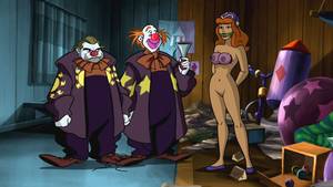Clown Anime Porn - Daphne Blake and Evil Clowns - Nude Version by VictorZulu on DeviantArt