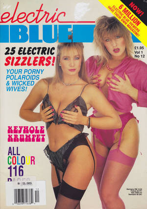 Italian Porn Magazine Covers - Electric Blue Front Cover