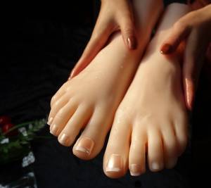 hand and foot fetish porn - Silicone foot Fetish realistic real full sex machines japaneseilicone feet  model sex dolls/love doll