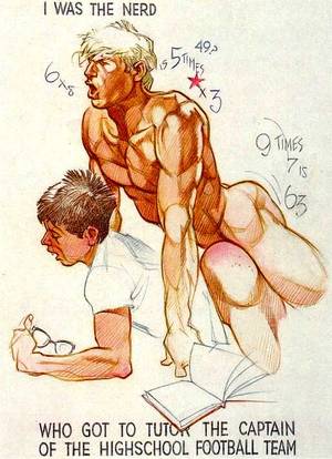 Gay Football Porn Comic - patrickfillion: â€œ â€œI was the Nerdâ€¦â€ Who got to tutor the captain