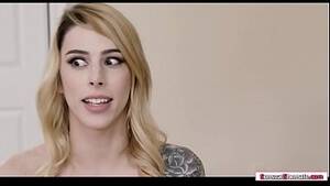 blind date tgirl - Busty blonde TS ass fuck her blind date - XVIDEOS.COM