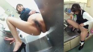 Girl Pissing Sink Porn - Nowhere To Piss But The Sink - Pisshamster.com