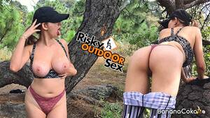 big tit outdoor sex - Risky Outdoor Sex in the forest Cum Huge Tits - RedTube