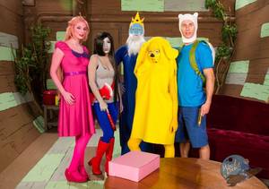 Body Paint Porn Parody - The Adventure Time Porn Parody is an Orgy of Weirdness #WoodRocket