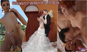 hardcore shemale bride - Shemale Bride Sex Porn Comics | Anal Dream House