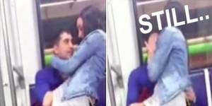 guy fingering girl - Guy's Snapchats Of Subway Rider Fingering Girl Next To Him Are So, So Angry